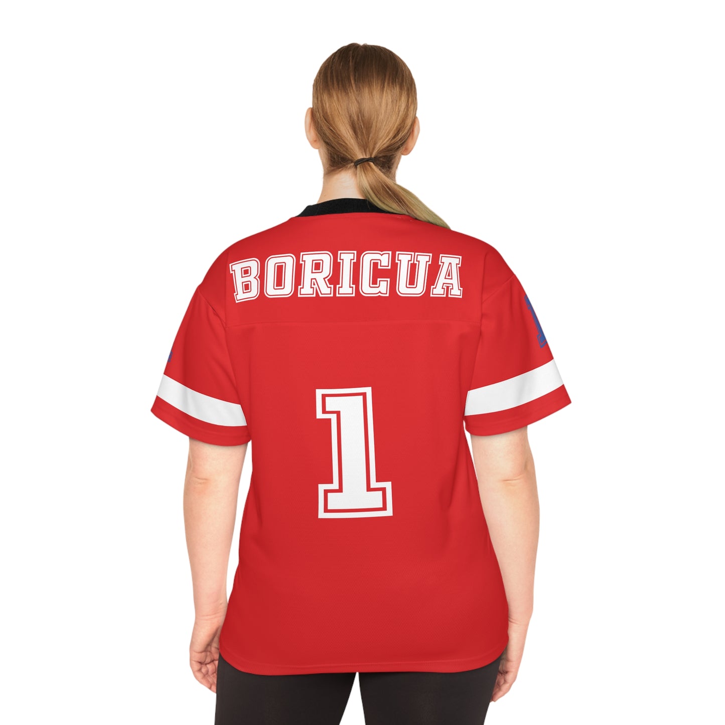 BORICUA Football Red Jersey | WakáBo