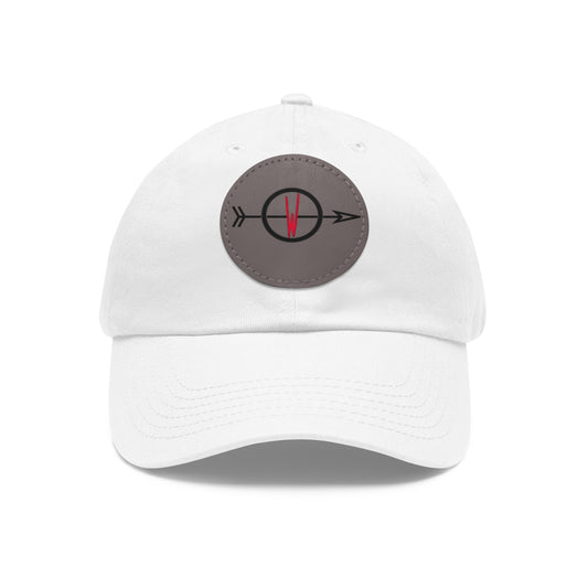 WakaBo Dad Hat with Leather Patch (Round)
