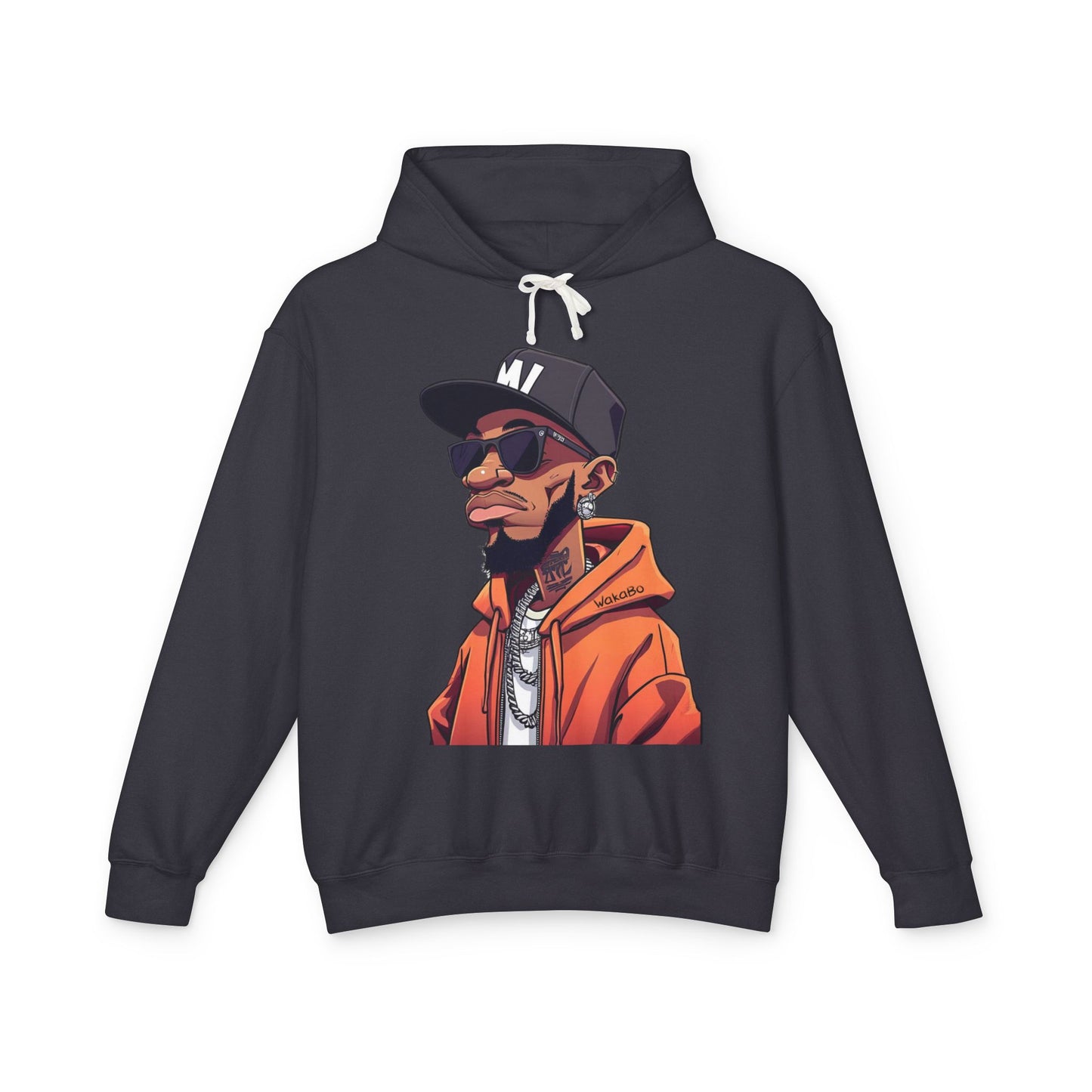 WakaBo: Unisex Lightweight Hooded Sweatshirt