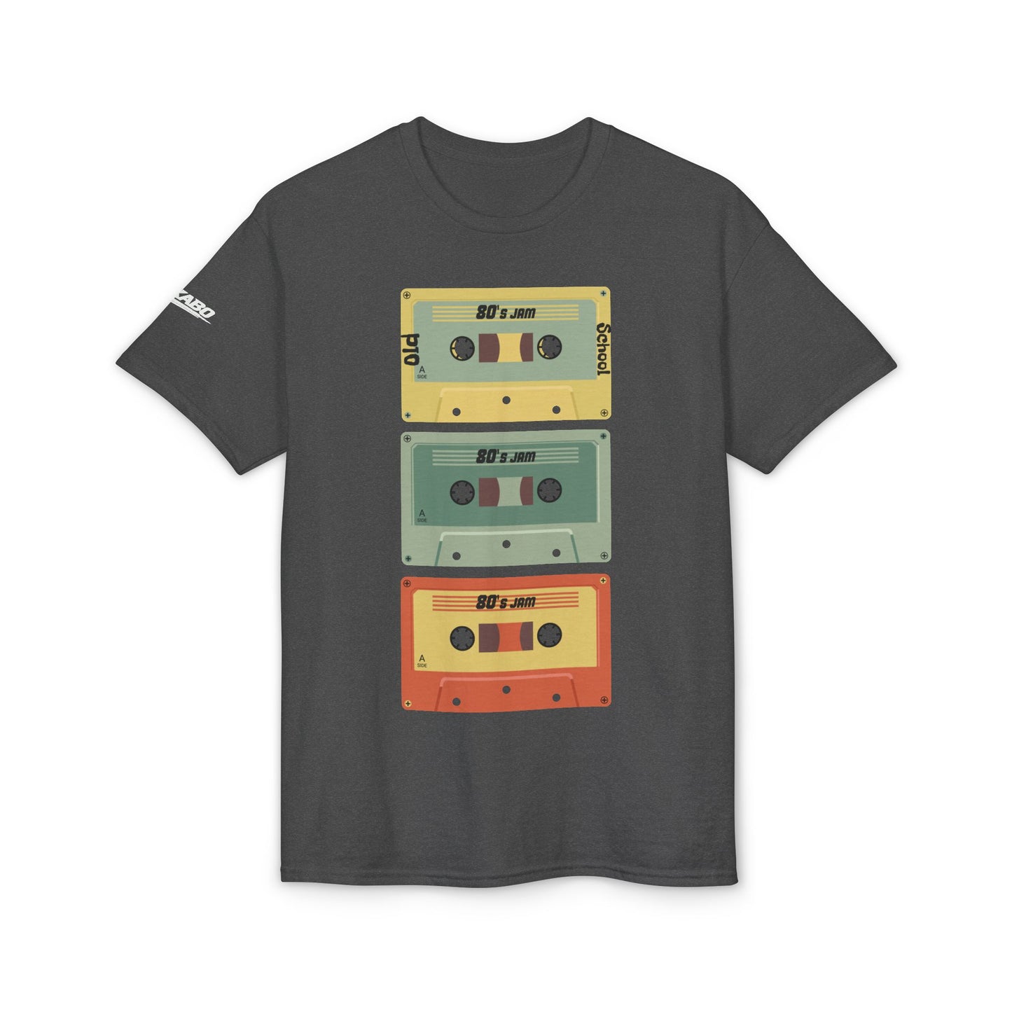 WaKaBo Retro Cassette Tape Stack T-Shirt