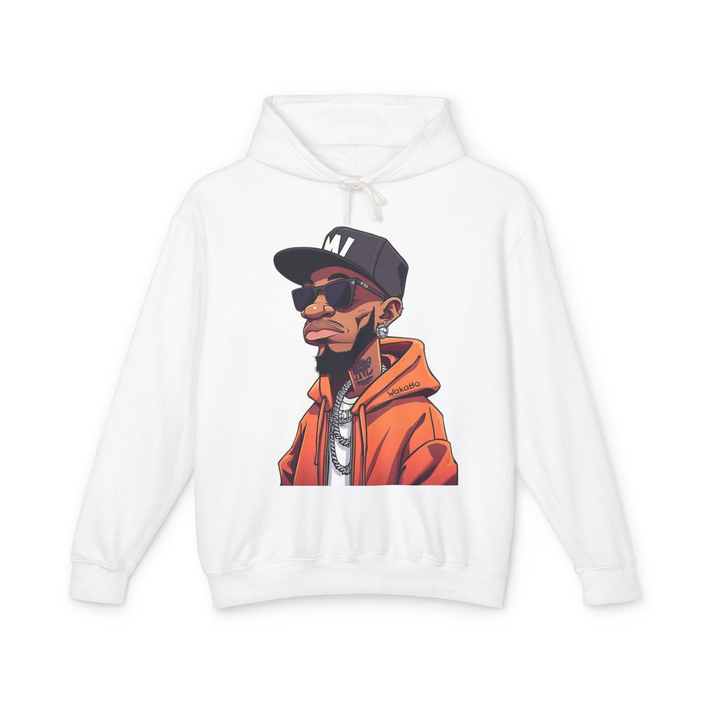 WakaBo: Unisex Lightweight Hooded Sweatshirt