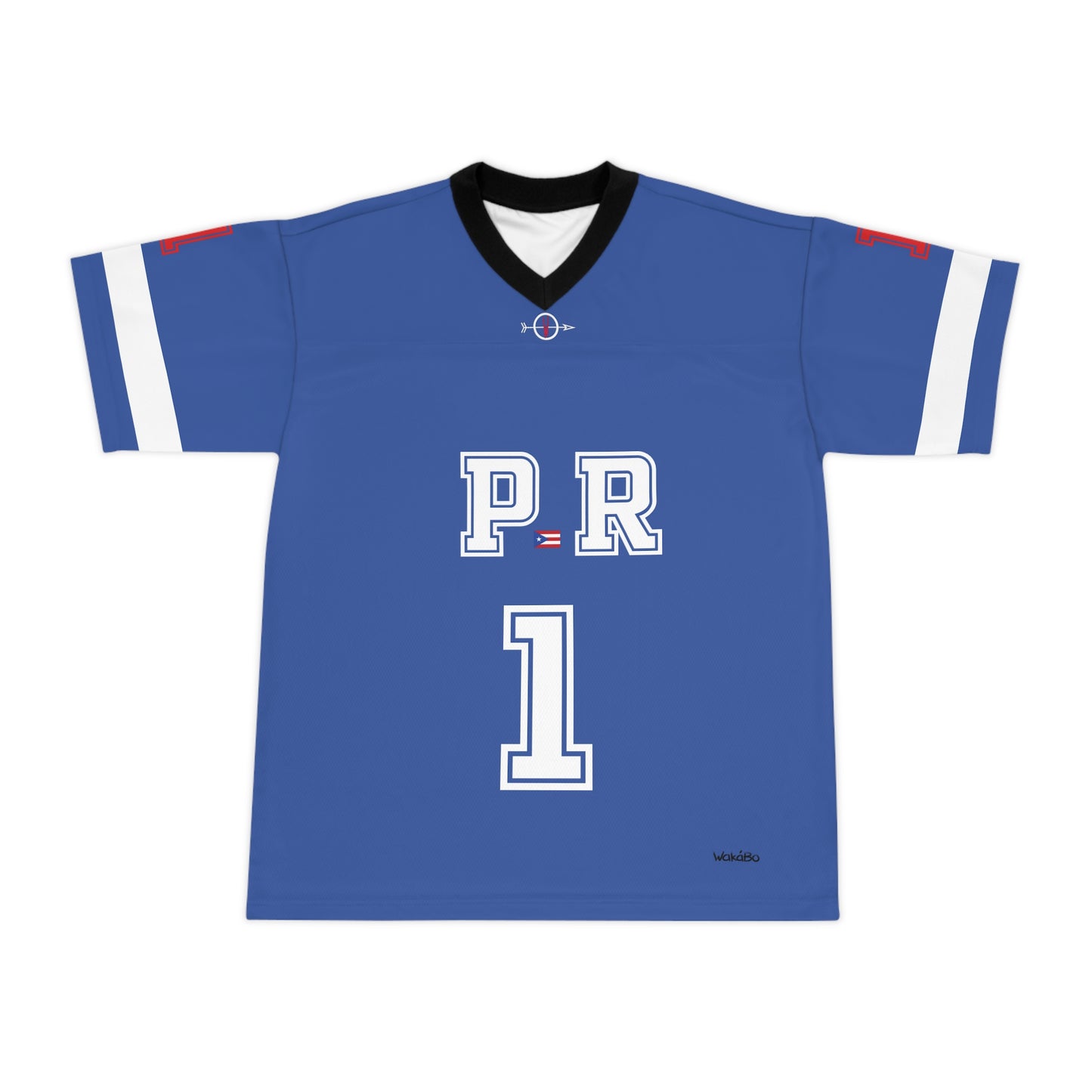 BORICUA Football Blue Jersey | WakáBo