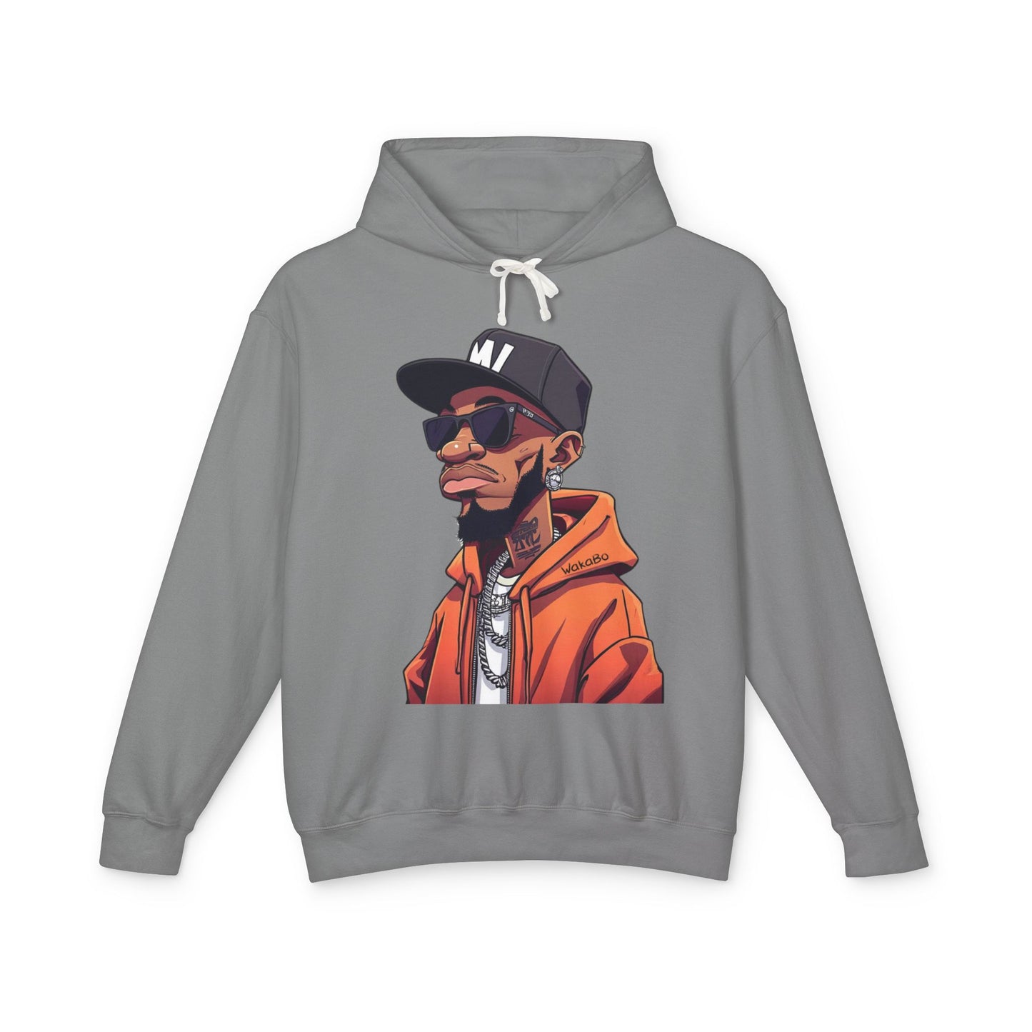 WakaBo: Unisex Lightweight Hooded Sweatshirt