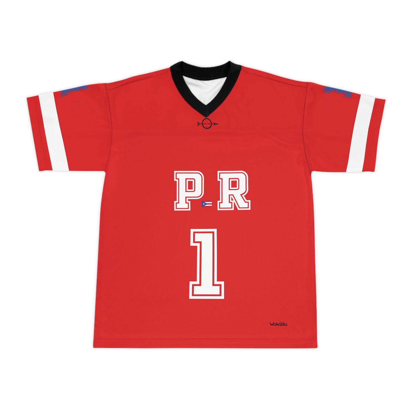 BORICUA Football Red Jersey | WakáBo