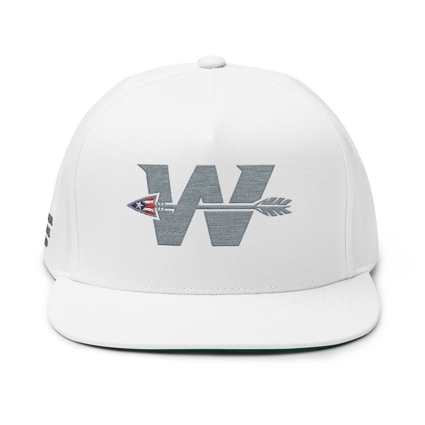 Flat Bill Cap (Embroidery)