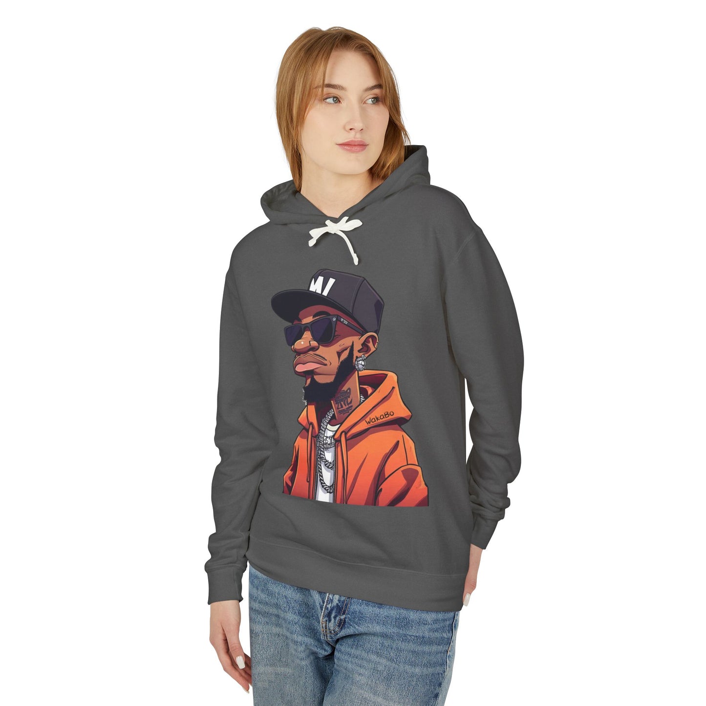 WakaBo: Unisex Lightweight Hooded Sweatshirt