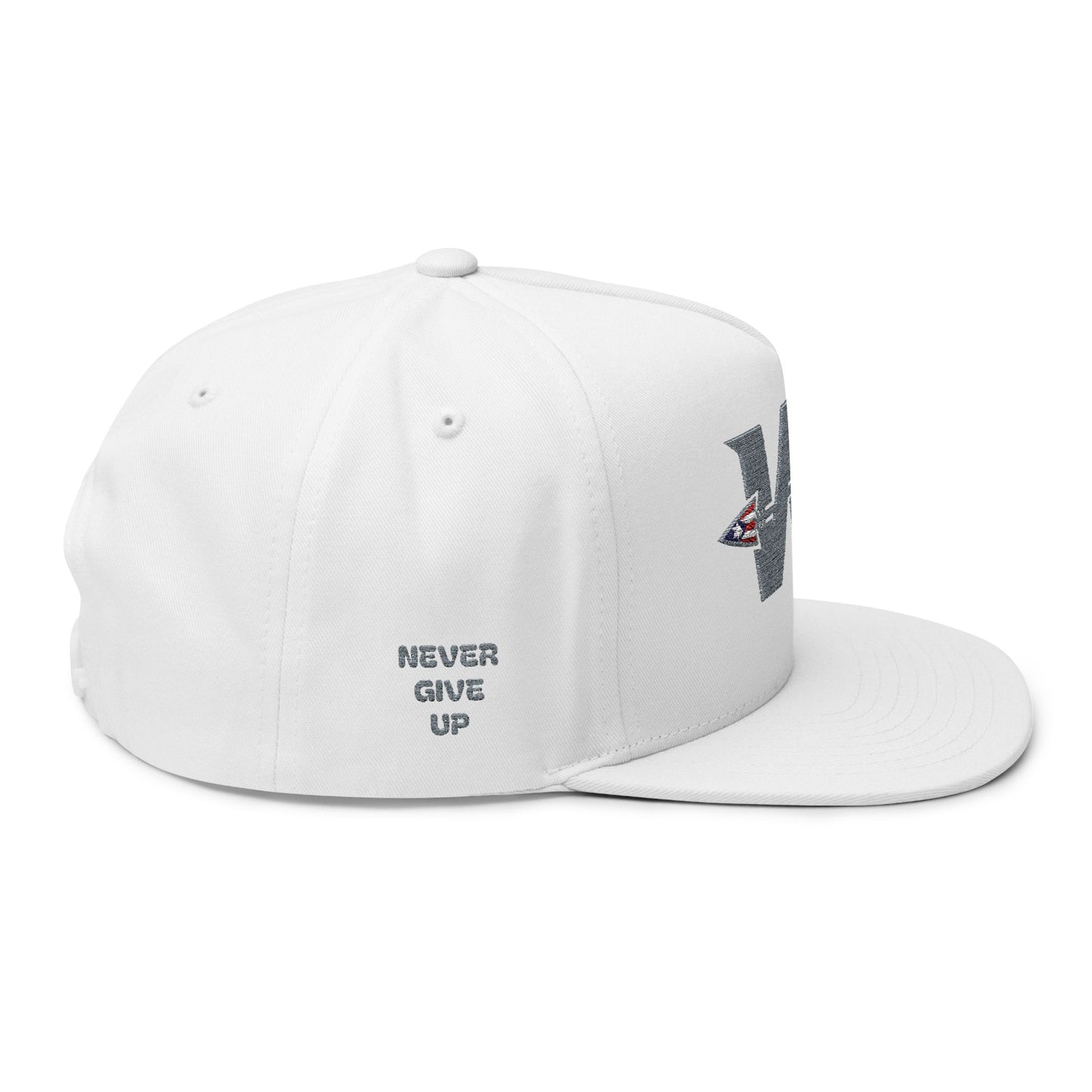 Flat Bill Cap (Embroidery)