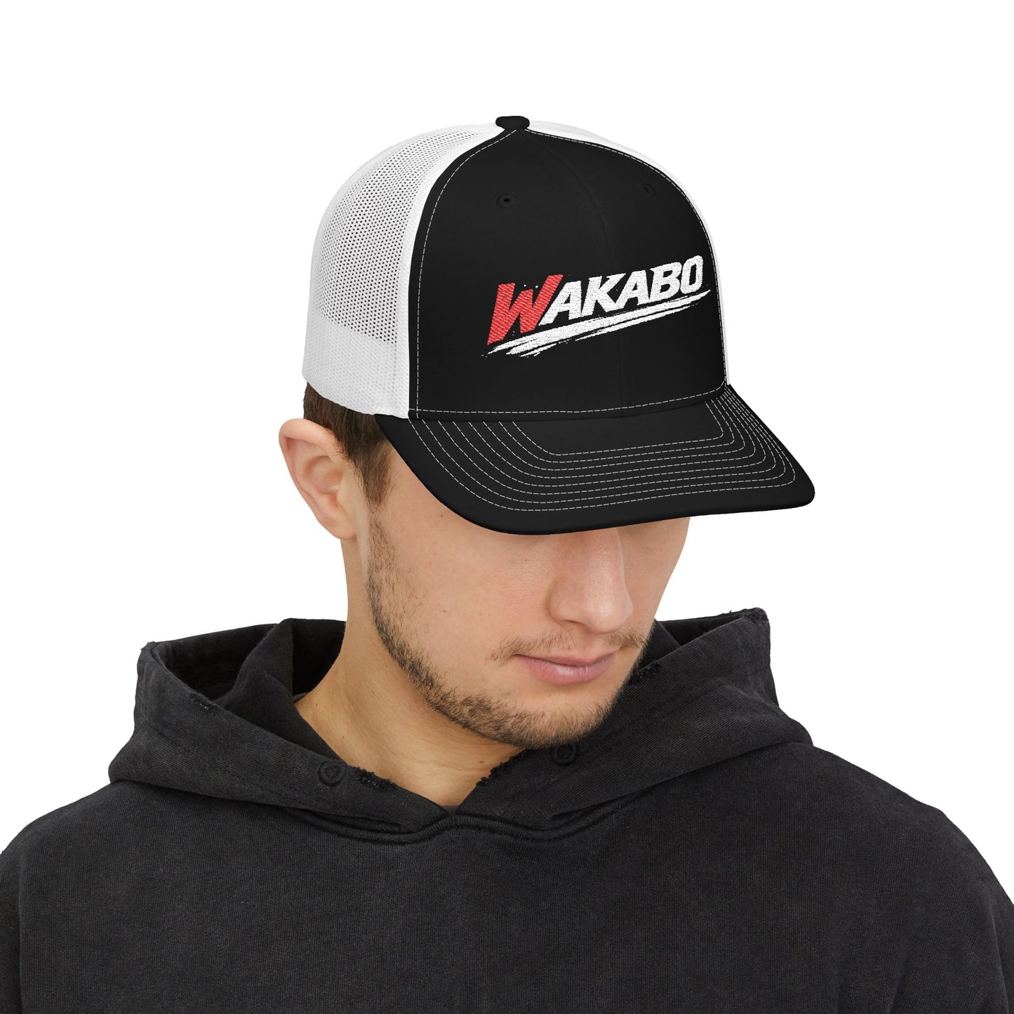 Retro 'WAKABO' Script Snapback