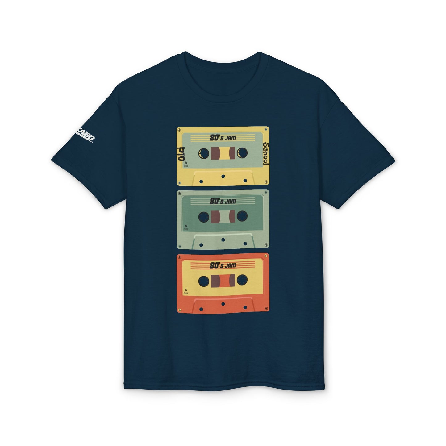 WaKaBo Retro Cassette Tape Stack T-Shirt