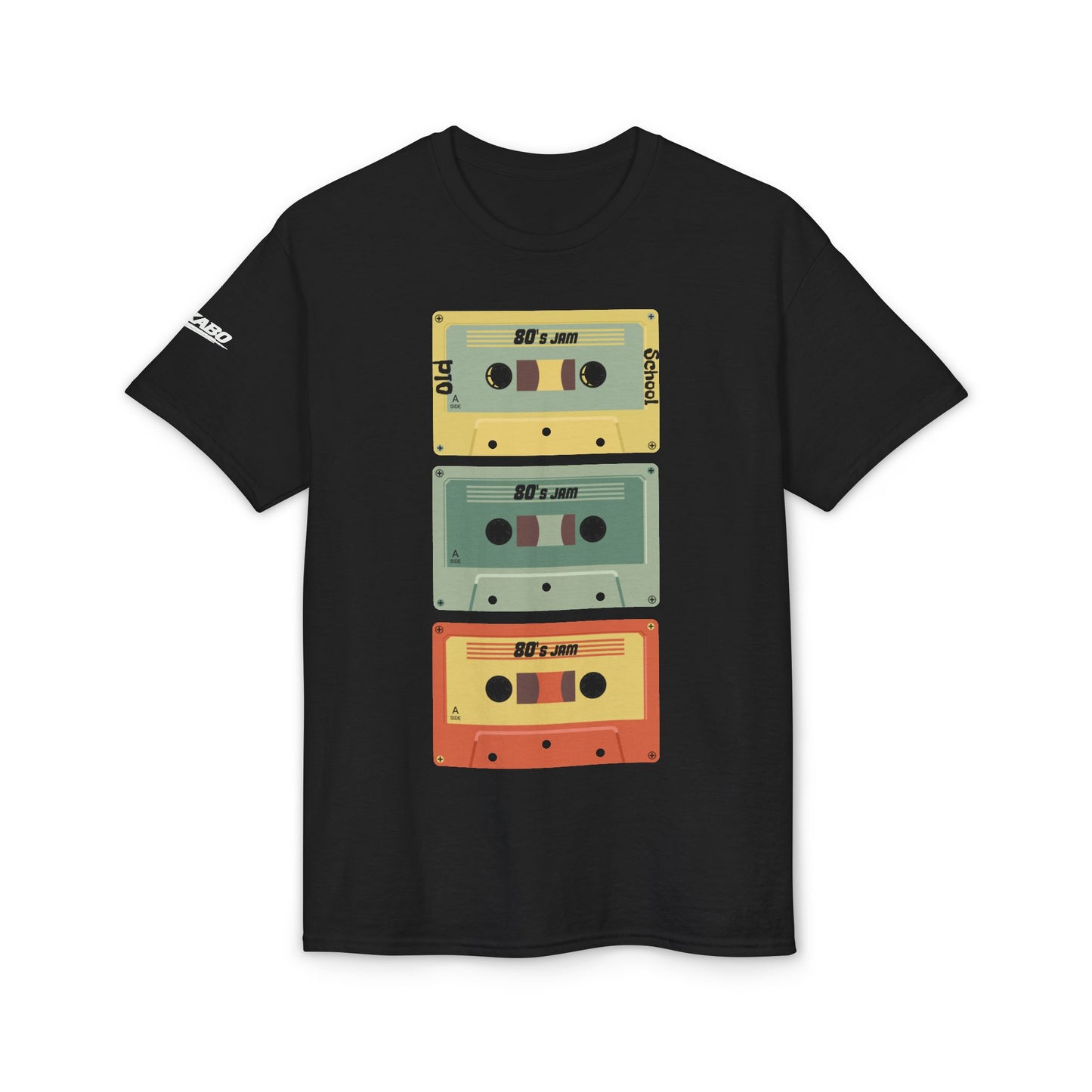 WaKaBo Retro Cassette Tape Stack T-Shirt