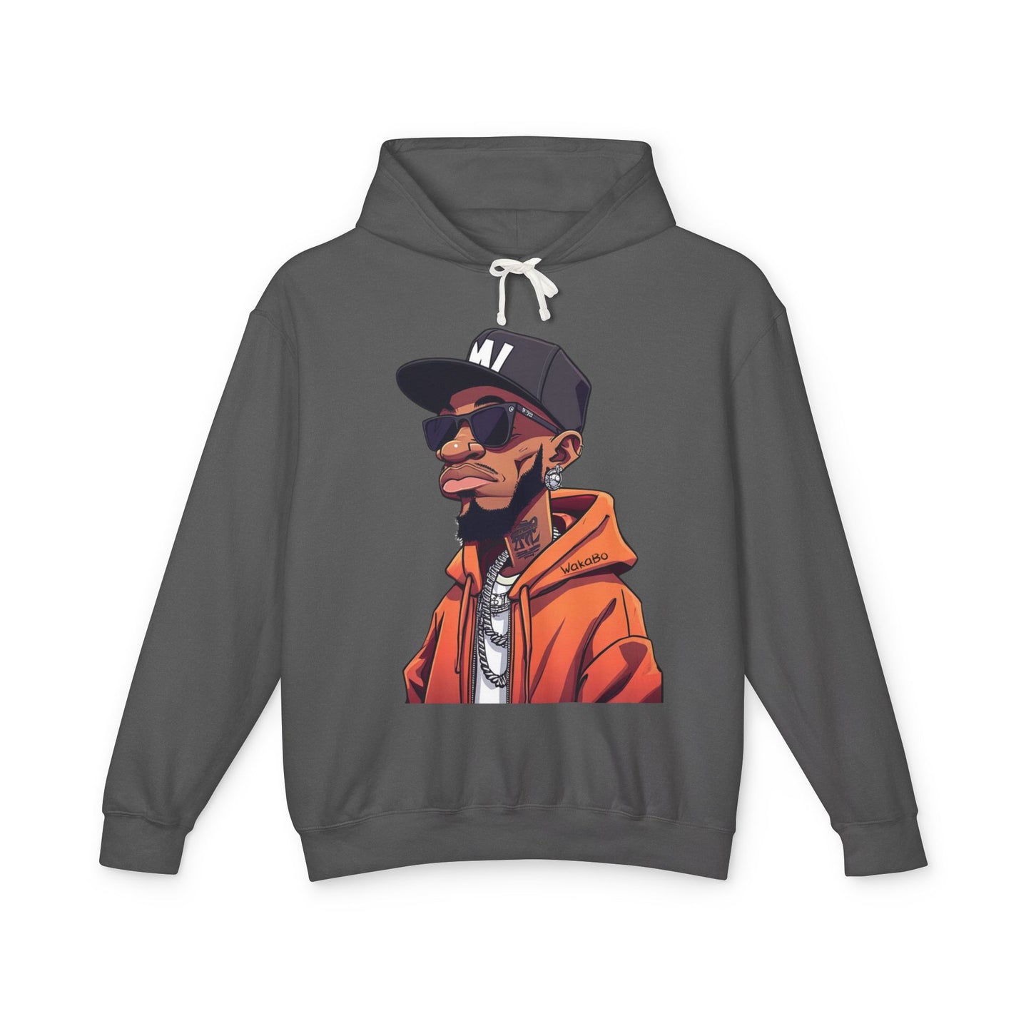 WakaBo: Unisex Lightweight Hooded Sweatshirt