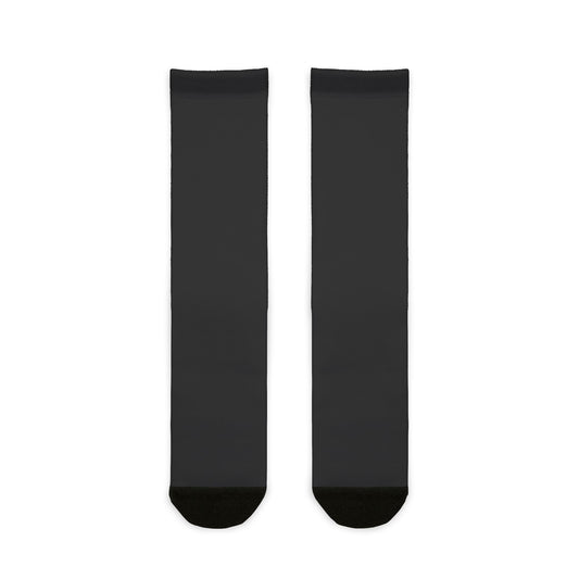 WakaBo Logo Black Small Socks