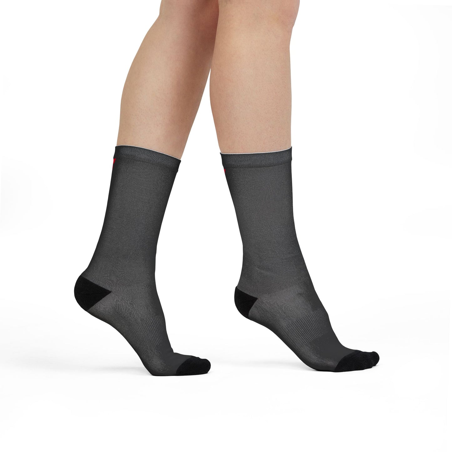 WakaBo Logo Black Small Socks