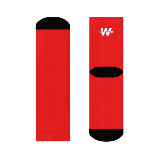 WakaBo Logo Small Athletic Socks