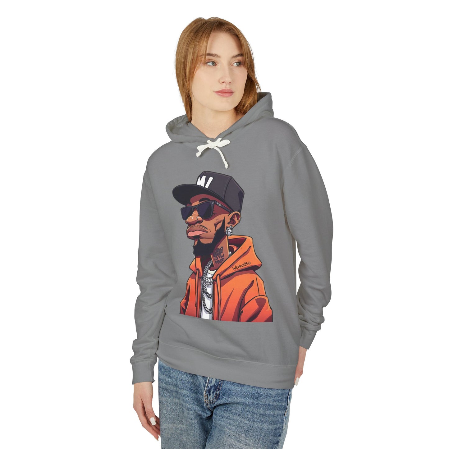 WakaBo: Unisex Lightweight Hooded Sweatshirt