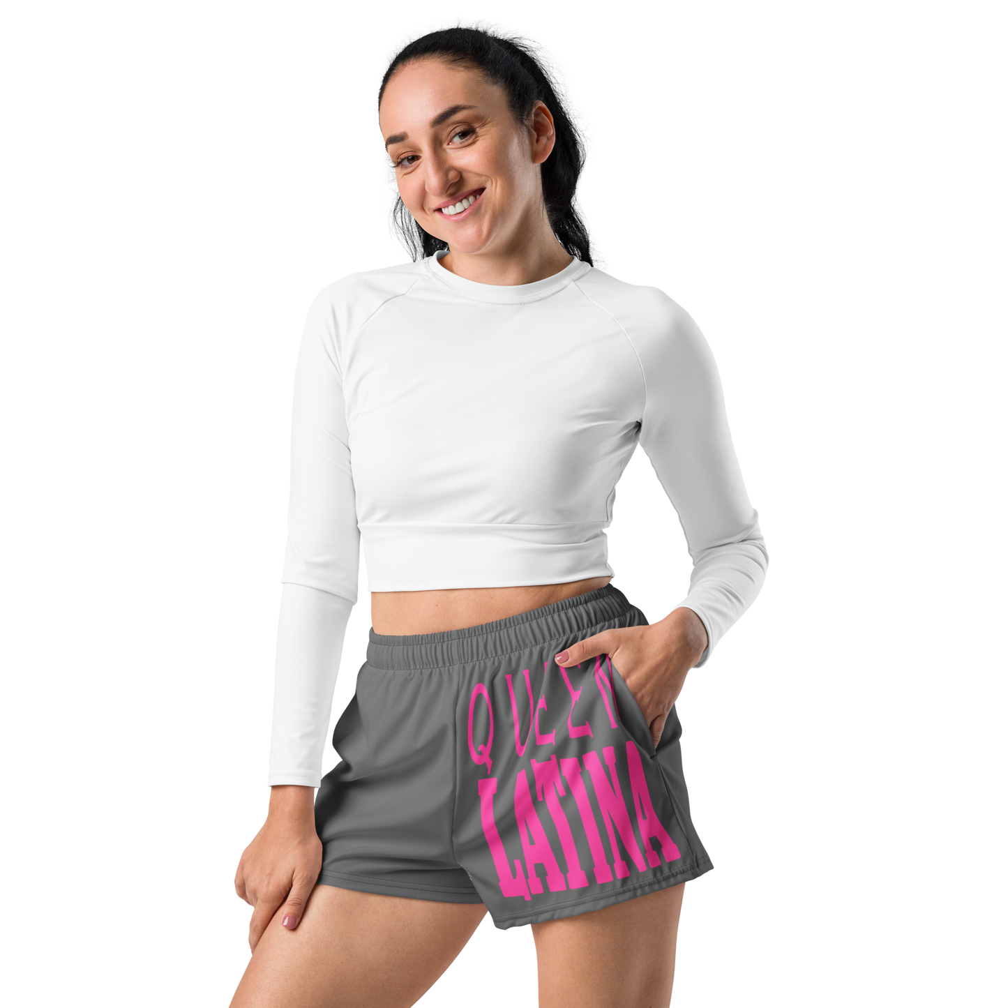 QUEEN LATINA - ATHLETICS SHORTS