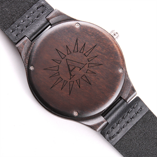 A.A.NDICULA | Engraved Wooden Watch