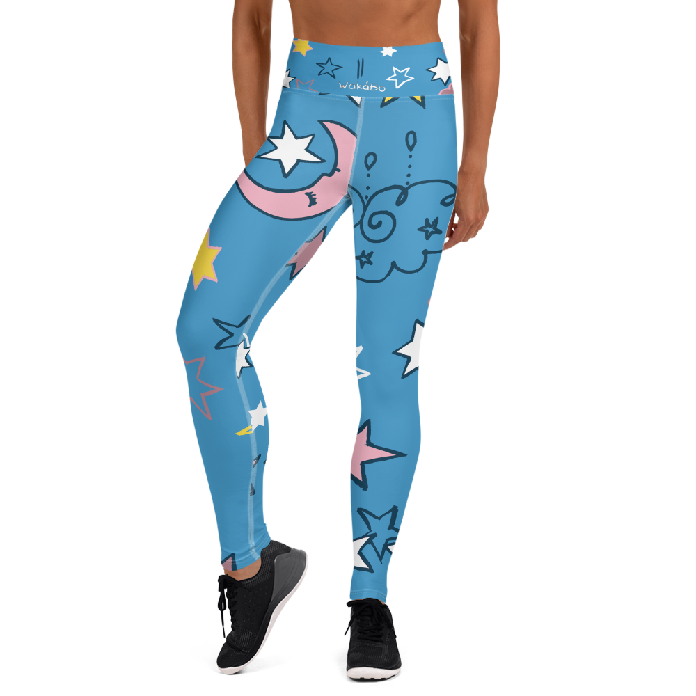 BLUE STAR - YOGA LEGGINGS