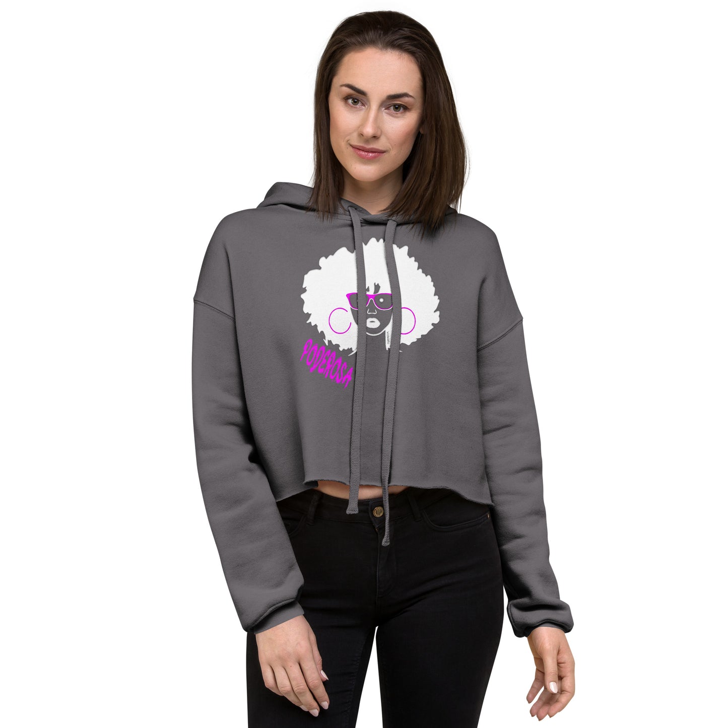 PODEROSA - CROP HOODIE